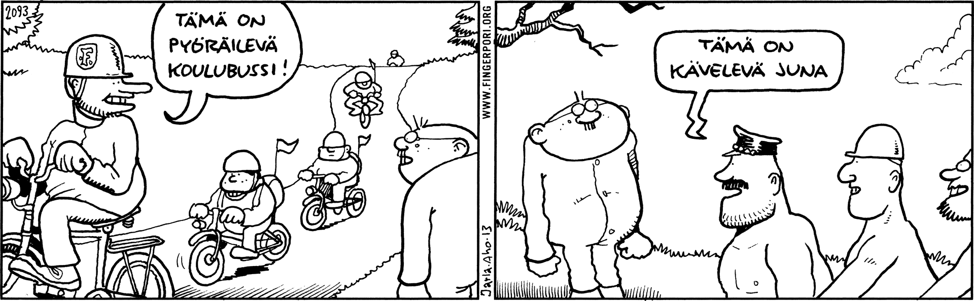 Fingerpori  - Sarjakuvat 