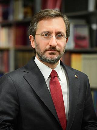Fahrettin Altun toimii turkin presidentinkanslian viestintäpäällikkönä.