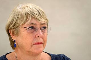 Michelle Bachelet, the former President of Chile, has been the UN High Commissioner for Human Rights since the autumn of 2018.  He has long been expected to report on human rights violations in China in Xinjiang.
