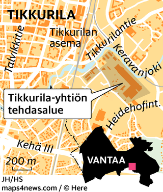 Tikkurilan symboliksi muodostunut maalitehdas saattaa jättää Tikkurilan –  ”Se on osa teollista historiaa” - Kaupunki 