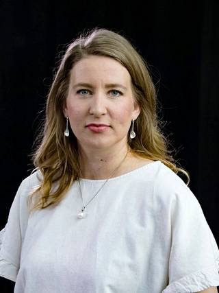 Politiikan tutkija Johanna Vuorelma. 
