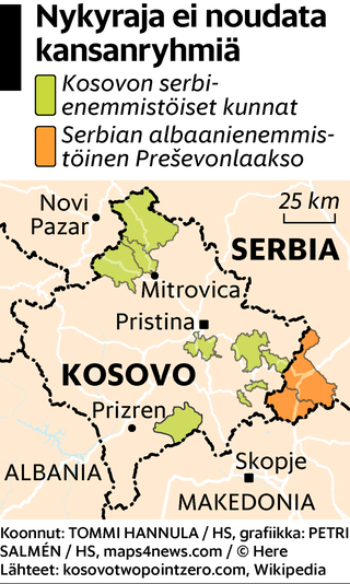 Serbian ja Kosovon rajan piti olla koskematon, mutta presidentit piirtävät  sitä uusiksi – hanke voi lietsoa epävakautta entisen Jugoslavian muissakin  maissa - Ulkomaat 