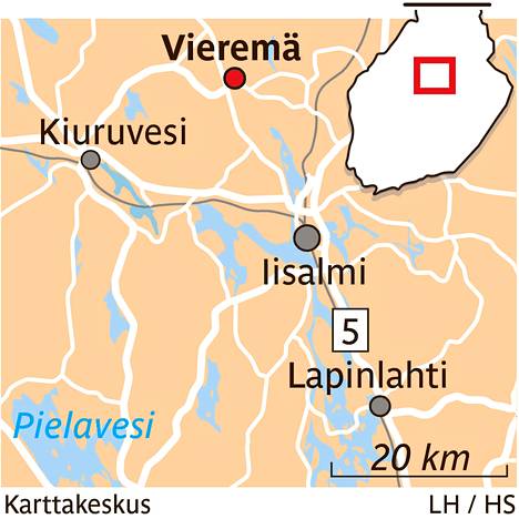 Vieremän puukottaja etsi uhreja ympäri kuntakeskusta - Kotimaa 