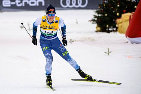 Verneri Poikonen otti kultaa talviuniversiadeissa. Kuva vuodelta 2021.