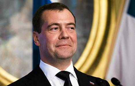 Venäjän pääministeri Dmitri Medvedev.