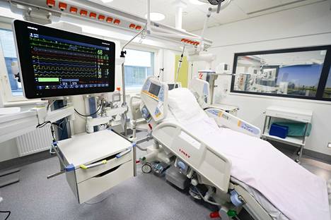 Seinäjoen keskussairaalan tehostetun hoidon ja sydäntutkimuksen yksikkö.