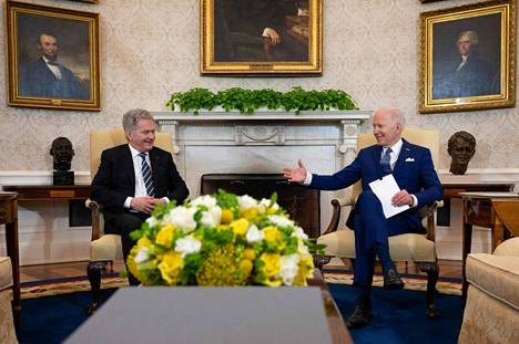 Presidentti Sauli Niinistön ja Yhdysvaltojen presidentin Joe Bidenin tapaaminen Valkoisessa talossa 4. maaliskuuta oli yksi Suomen Nato-jäsenyysprosessin avaintapahtumista. 