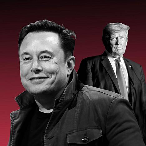 Elon Musk hallitsee päivittelyuutisten maailmaa, Donald Trump on jäänyt taustalle.