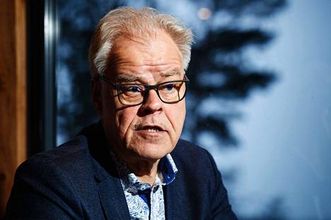 OAJ:n puheenjohtaja Olli Luukkainen kuvattuna Helsingissä perjantaina 4. joulukuuta 2020.