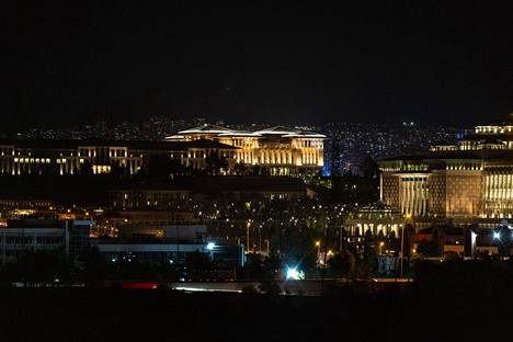 President Recep Tayyip Erdoğan's palace in Ankara.