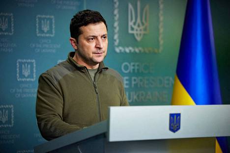 Ukrainian President Volodymyr Zelenskyi appealed to Europeans in a speech on 25 February. 