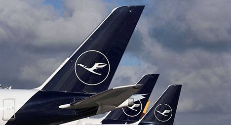 Lufthansan osake on kallistunut maanantaina.