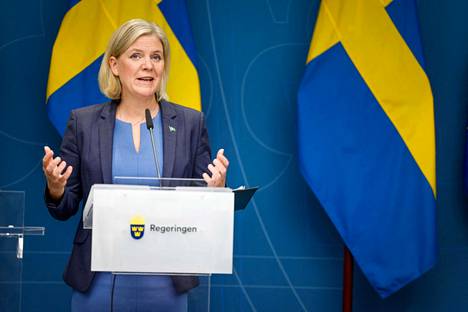 Ruotsin pääministeri Magdalena Andersson ilmoitti eroavansa.