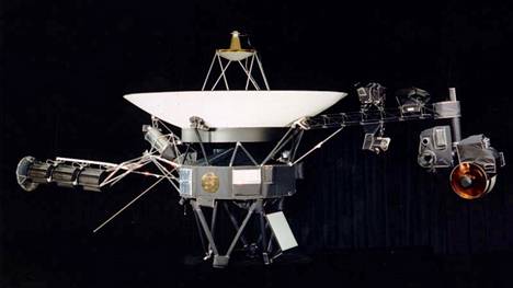 Voyager 1 -luotain lähetettiin avaruuteen vuonna 1977.