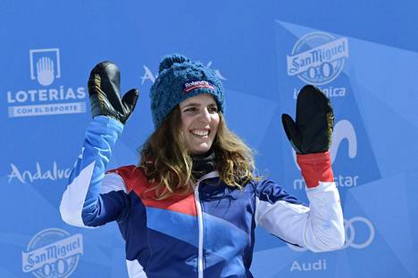 Patrizia Kummer on voittanut kolmesti maailmancupin lumilautailussa.