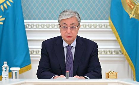 Kazakstanin presidentti Kasym-Žomart Tokajev.