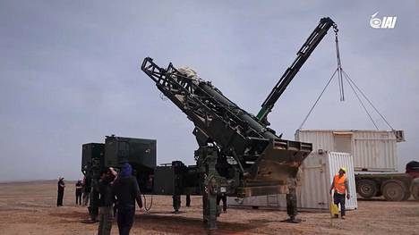 Испытания ракеты типа ER в израильской пусковой системе Barak. Фото: IAI 