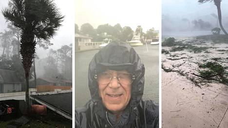 Suomalainen Harry Itämeri odottaa Floridan hurrikaania eristyksissä moottori­saha valmiina – ”Puut taipuvat jo melkein vaakasuoraan”