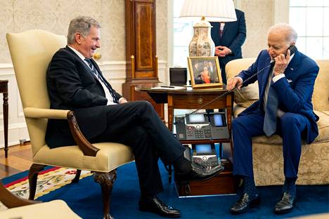 Tasavallan presidentti Sauli Niinistö tapasi 4. maaliskuuta Valkoisessa talossa Yhdysvaltojen presidentin Joe Bidenin.