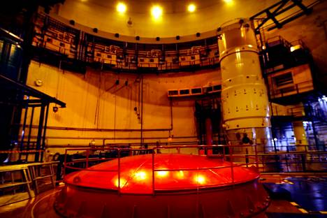 Loviisan ydinvoimalan reaktorihalli vuonna 2010.