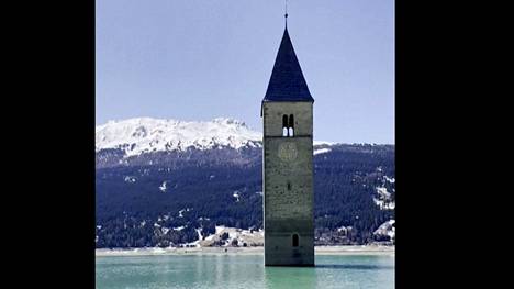 Italia | Video näyttää, kuinka 71 vuotta sitten kadonnut kylä paljastui järven alta Italiassa