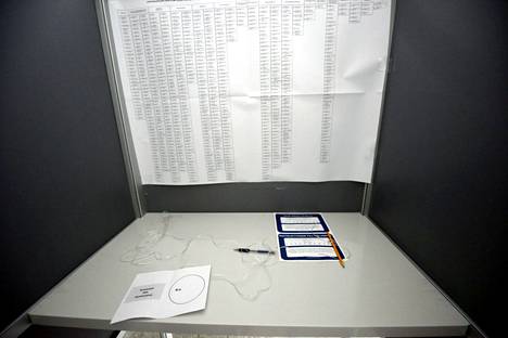 Aluevaalien ehdokaslistat julkaistiin maanantaina. Kuva on kuntavaaleista.