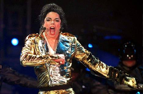 Michael Jackson kiertueella Moskovassa vuonna 1996.