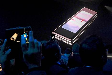 Samsung esitteli Galaxy Foldin helmikuun lopussa Kaliforniassa.