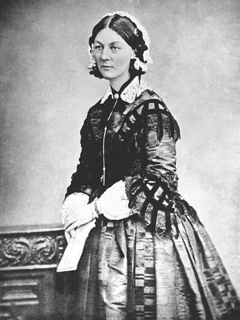 Florence Nightingale omisti elämänsä sairaanhoidon kehittämiselle.
