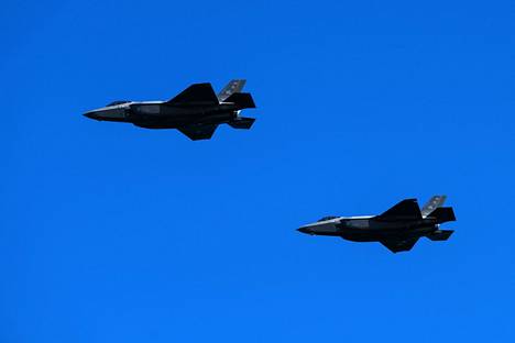 Kaksi F-35-hävittäjää lensi Ranskan yllä kolme viikkoa sitten.