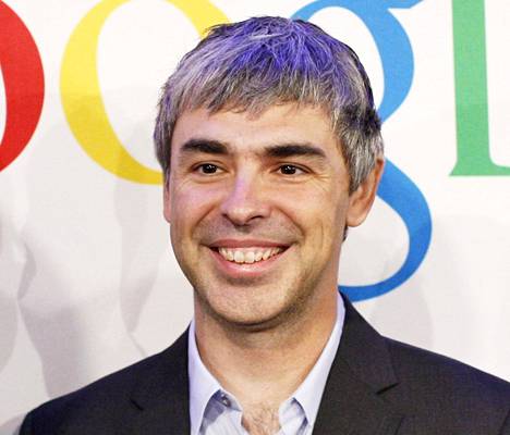 Larry Page oli perustamassa Googlea vuonna 1998.