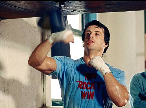 Vuonna 1976 valmistunut Rocky kertoo nyrkkeilylupaus Rocky Balboasta (Sylvester Stallone).