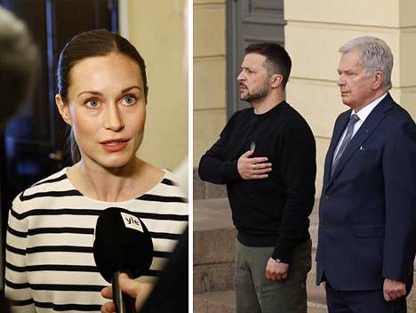 Ukrainan presidentti Volodymyr Zelenskyi saapui presidentti Sauli Niinistön isännöimään tapaamiseen keskiviikkona. Pääministeri Sanna Marin (sd) ei saanut kutsua. 