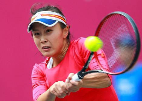 Peng Shuai on ollut Kiinan tenniksen ykköspelaaja.
