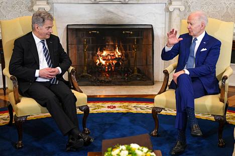 Presidentti Sauli Niinistö tapasi Yhdysvaltain presidentin Joe Bidenin Washingtonissa 4. maaliskuuta.