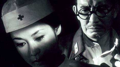 In Masumura's Red Angel (1966), a nurse works in Chinese military and field hospitals in China during World War II.