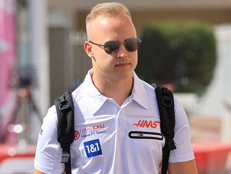 Nikita Mazepin ajoi vielä Barcelonan testeissä Haas-tallissa.