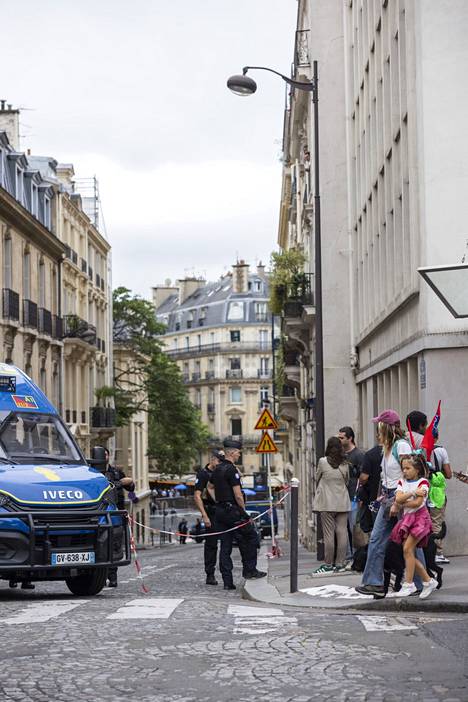 In Paris, it has been impossible to avoid encountering the police.