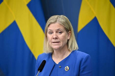 Ruotsin entinen pääministeri Magdalena Andersson.