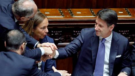 Italian uusi hallitus­koalitio sai parlamentin luottamuksen