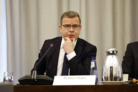 Kokoomuksen puheenjohtaja Petteri Orpo toimii hallitustunnustelijana. Orpo perjantaina Eduskunnassa pidetyssä ensimmäisessä tunnustelutilaisuudessa.