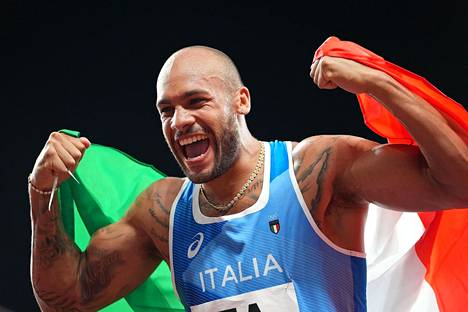 Lamont Marcell Jacobs voitti Tokiossa sata metriä ja Italian joukkueessa pikaviestin.