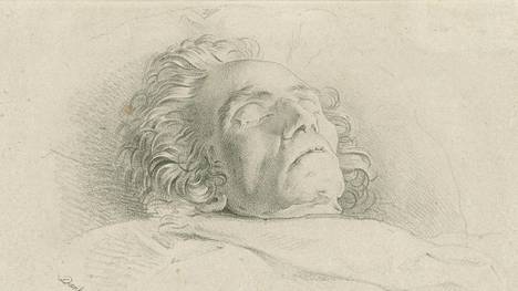 Beethovenin koko perimä kartoitettiin Stumpffin kiehkurasta, vasemmalla. Oikealla Hillerin kiehkura, jonka tutkijat hylkäsivät. Tutkimuksessa paljastui, että se on otettu naisen hiuksista. 