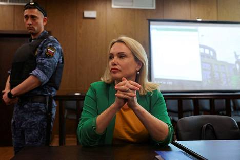 Ovsjannikova oikeudessa Moskovassa 28. heinäkuuta 2022. 