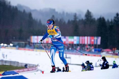 Krista Pärmäkoski oli päivän suomalaisnimi Tour de Skillä.