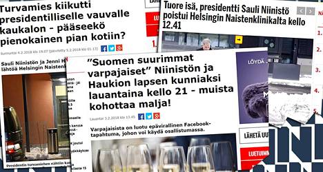 Suomalainen media meni täysin sekaisin Suomeen syntyneestä  ”kuninkaallisesta lapsesta” – Näin hämmentävästi Niinistön ja Haukion  lapsesta uutisoitiin - HS Nyt 