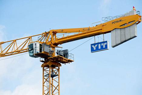 Rakennusyhtiö YIT:n tulos painui vuoden ensimmäisellä neljänneksellä tappiolliseksi.