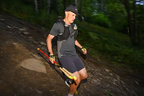 Max Moberg interrupts the ultra distance these days only for health reasons. Last summer, he ran out of oxygen after 70 hours of running.