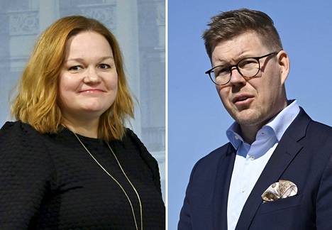 Krista Kiuru ja Antti Lindtman kisaavat Sdp:n puheenjohtajuudesta.