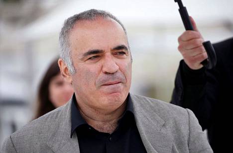 Garri Kasparov kuvattiin Cannesin elokuvajuhlilla Ranskassa vuonna 2019.